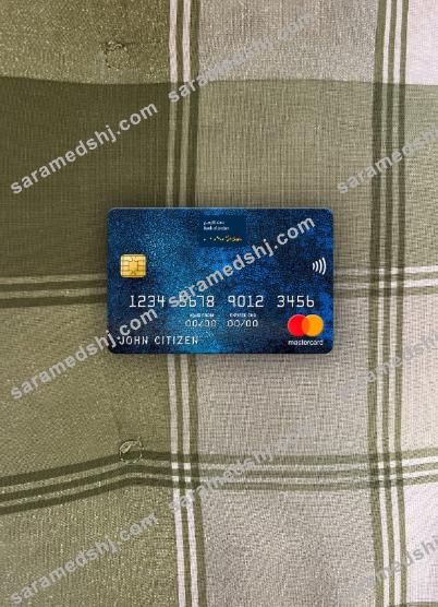 Jordan Bank of Jordan mastercard photolook front